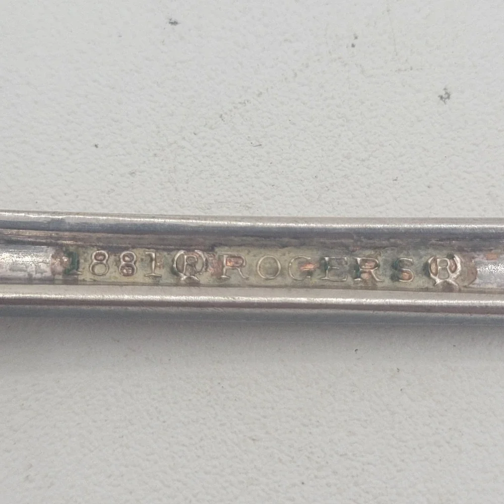 Oneida ENCHANTMENT Child (2)‎ Spoon, Fork & Knife Silver Plate Flatware